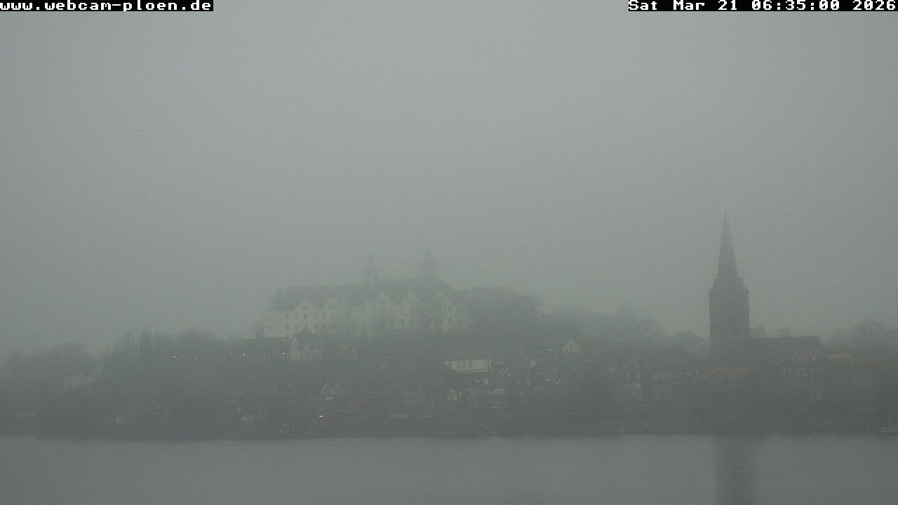 Archiv Foto Webcam Großer Plöner See - Schloss Plön