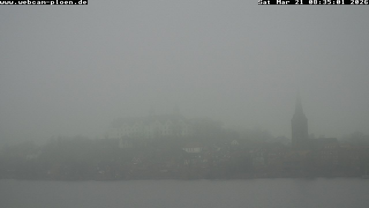 Archiv Foto Webcam Großer Plöner See - Schloss Plön