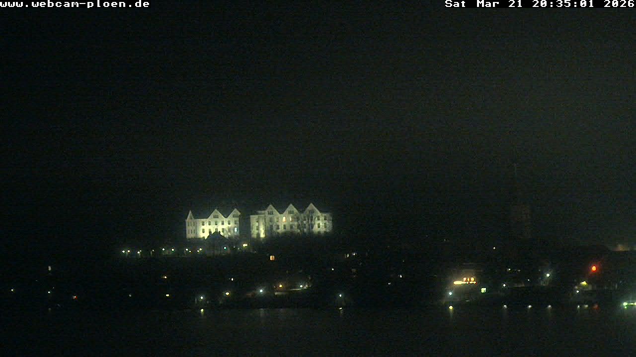 Archiv Foto Webcam Großer Plöner See - Schloss Plön