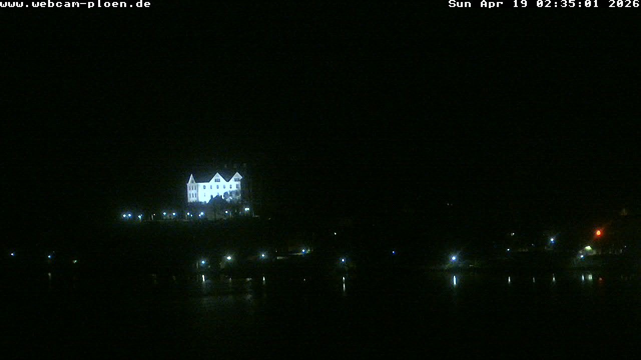Archiv Foto Webcam Großer Plöner See - Schloss Plön