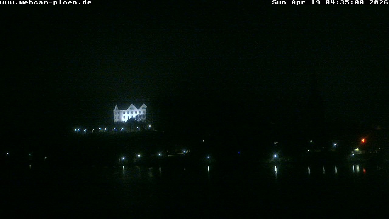 Archiv Foto Webcam Großer Plöner See - Schloss Plön