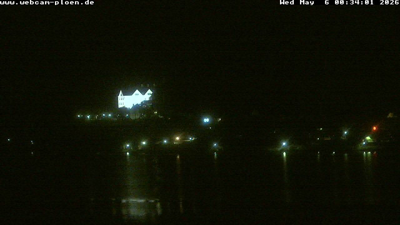 Archiv Foto Webcam Großer Plöner See - Schloss Plön