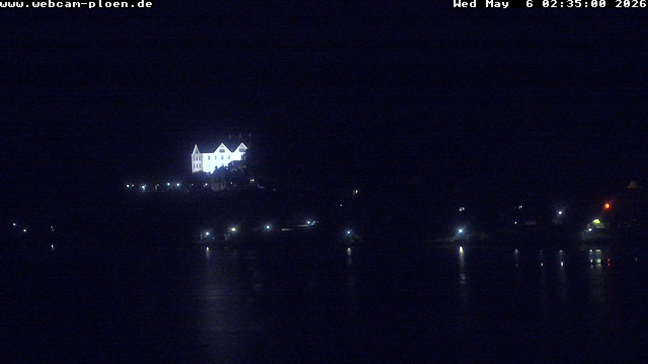 Archiv Foto Webcam Großer Plöner See - Schloss Plön