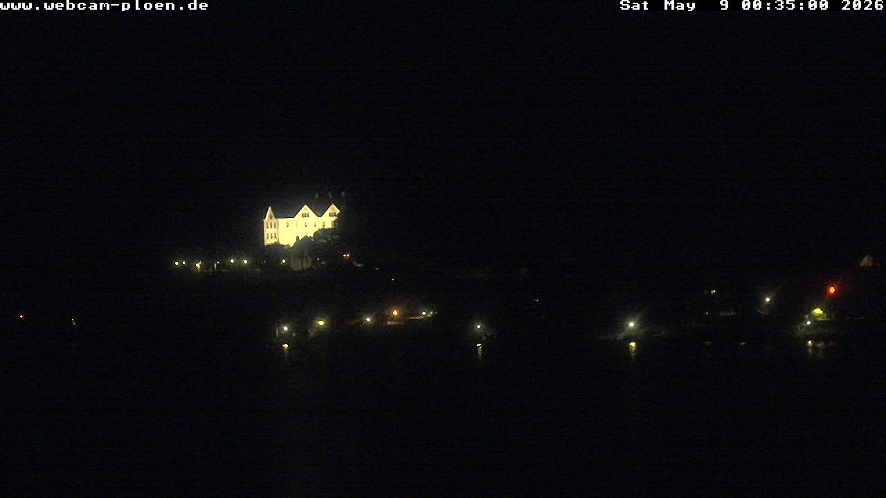 Archiv Foto Webcam Großer Plöner See - Schloss Plön