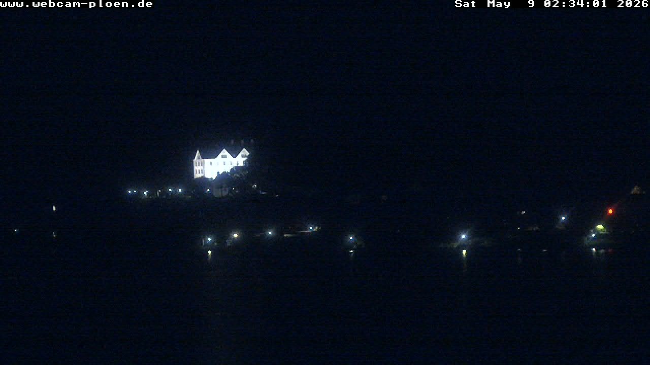 Archiv Foto Webcam Großer Plöner See - Schloss Plön