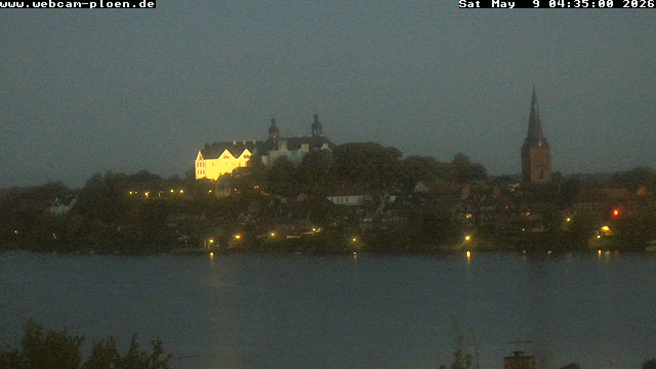 Archiv Foto Webcam Großer Plöner See - Schloss Plön