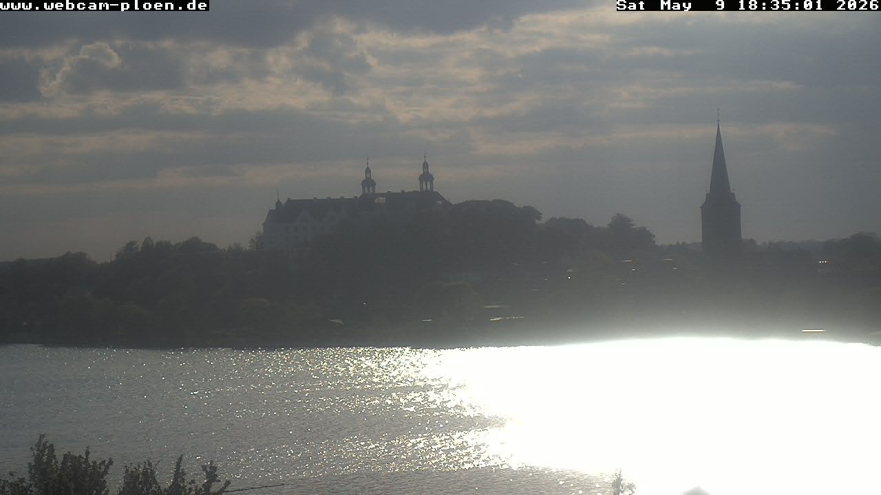 Archiv Foto Webcam Großer Plöner See - Schloss Plön