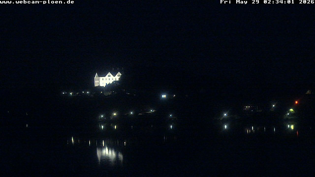 Archiv Foto Webcam Großer Plöner See - Schloss Plön