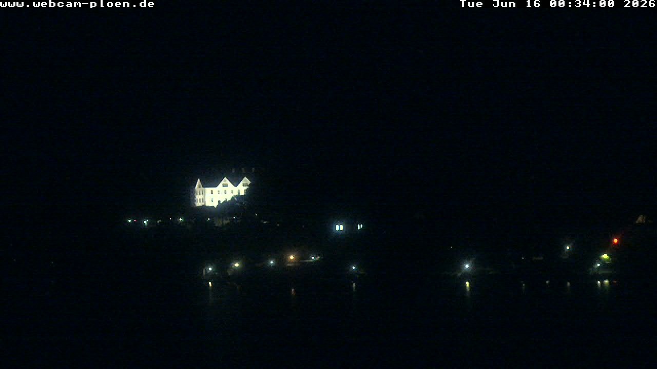 Archiv Foto Webcam Großer Plöner See - Schloss Plön