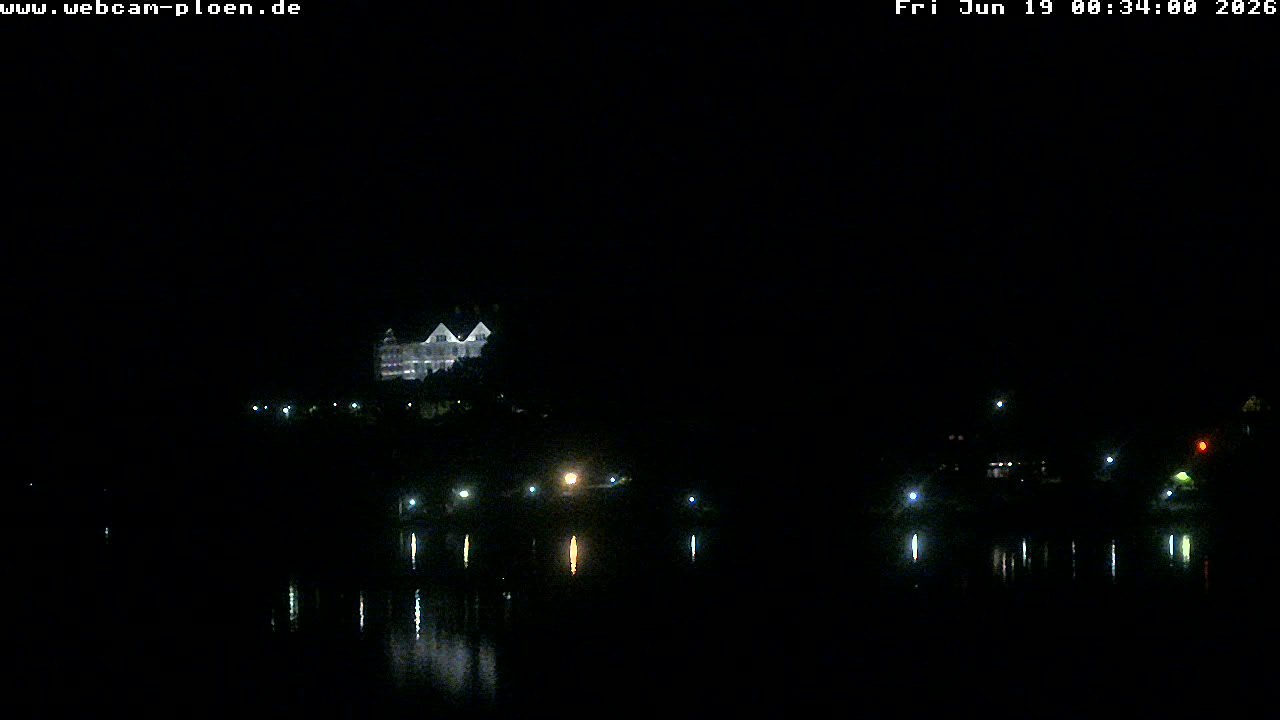 Archiv Foto Webcam Großer Plöner See - Schloss Plön