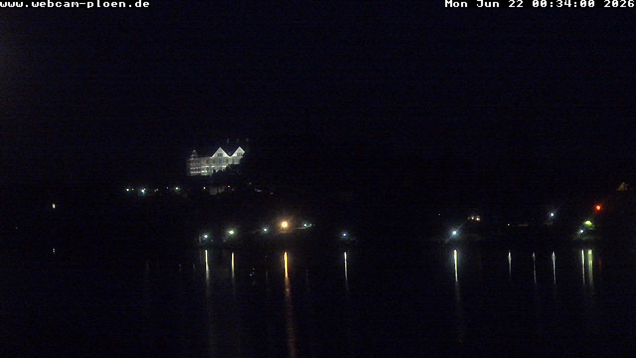 Archiv Foto Webcam Großer Plöner See - Schloss Plön