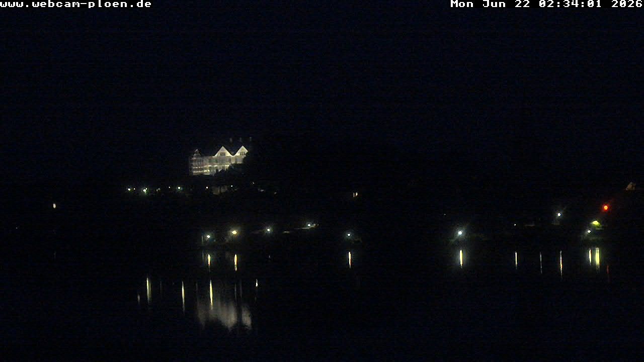 Archiv Foto Webcam Großer Plöner See - Schloss Plön