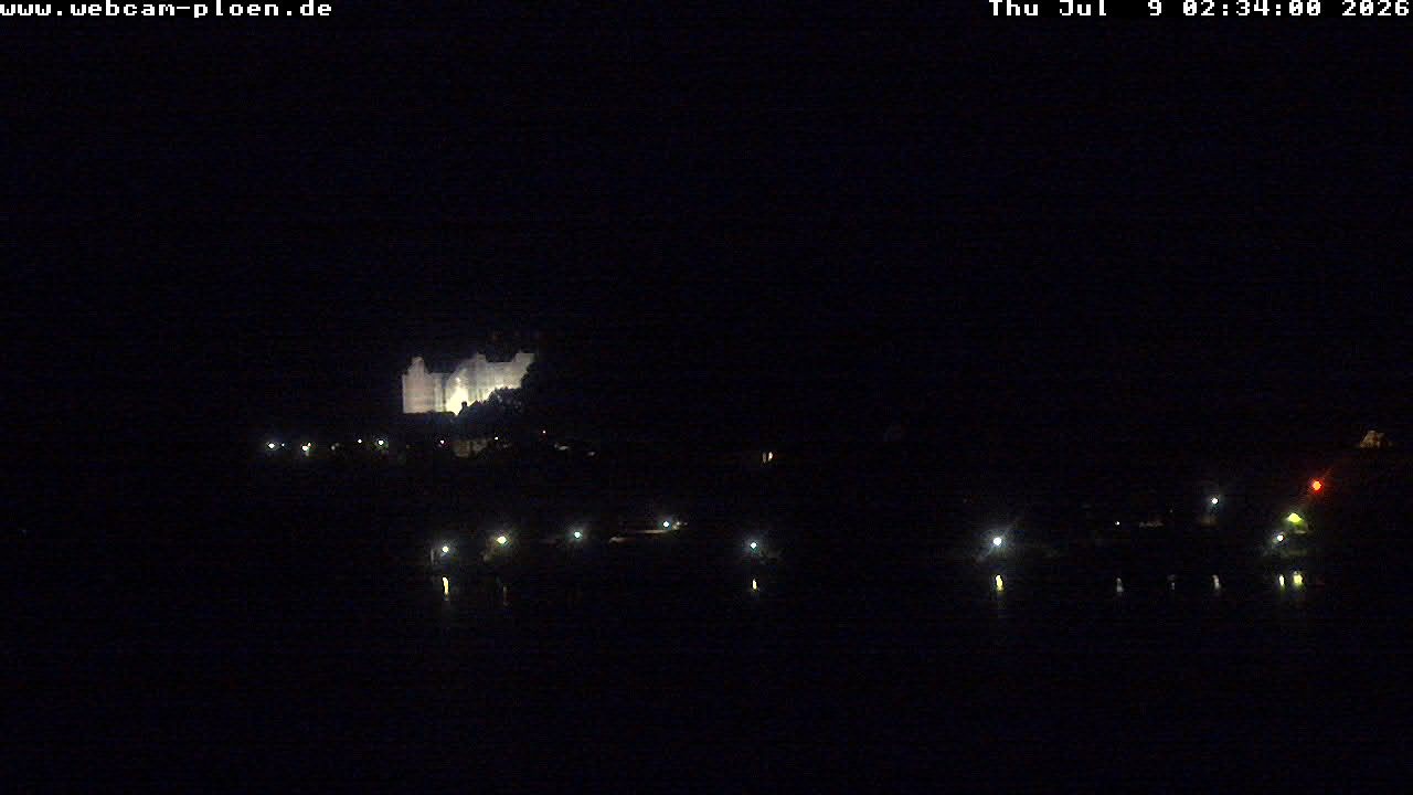 Archiv Foto Webcam Großer Plöner See - Schloss Plön