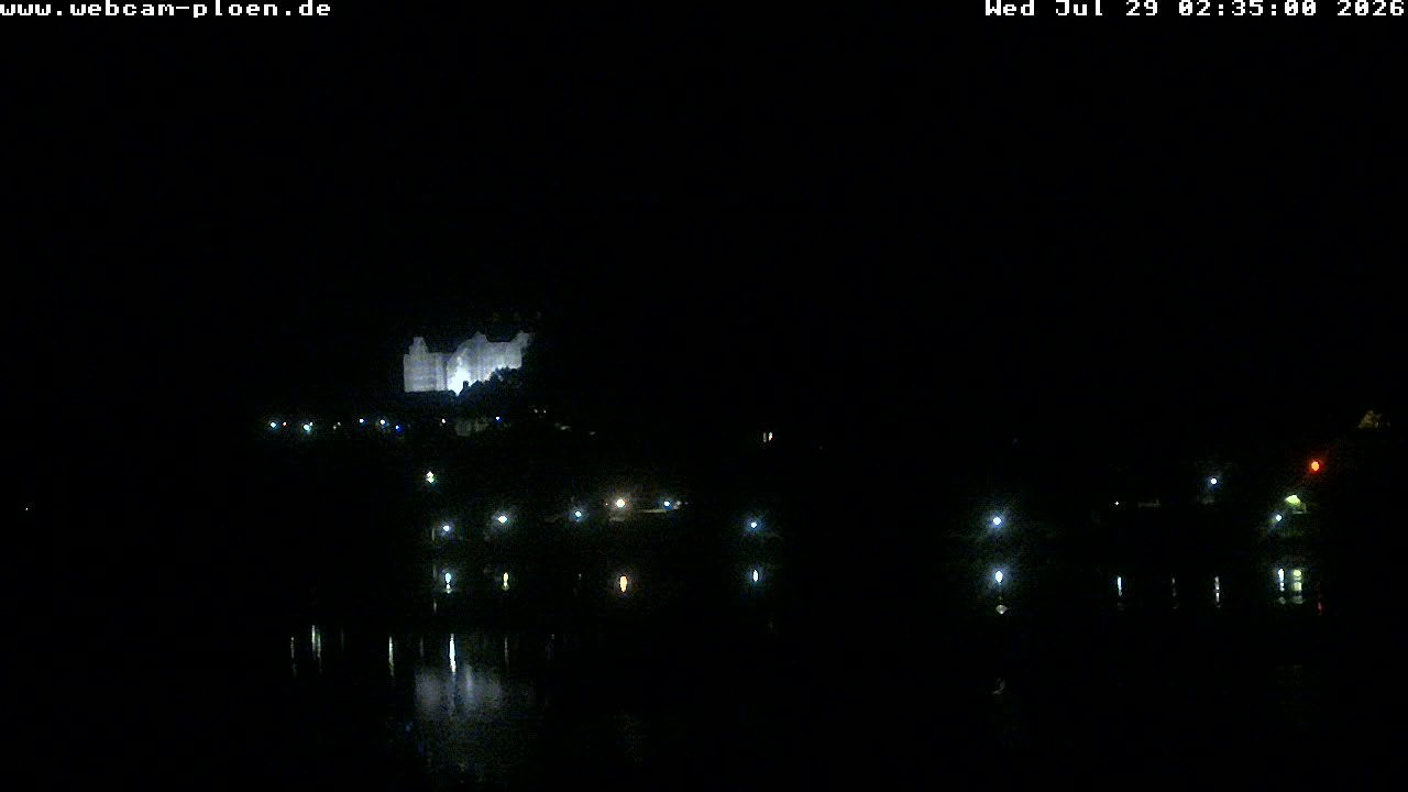 Archiv Foto Webcam Großer Plöner See - Schloss Plön