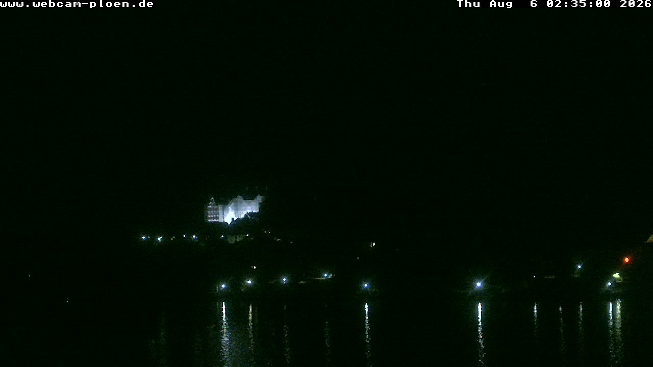 Archiv Foto Webcam Großer Plöner See - Schloss Plön