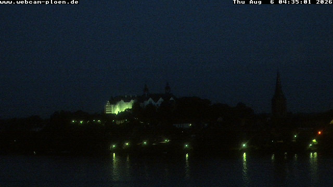 Archiv Foto Webcam Großer Plöner See - Schloss Plön