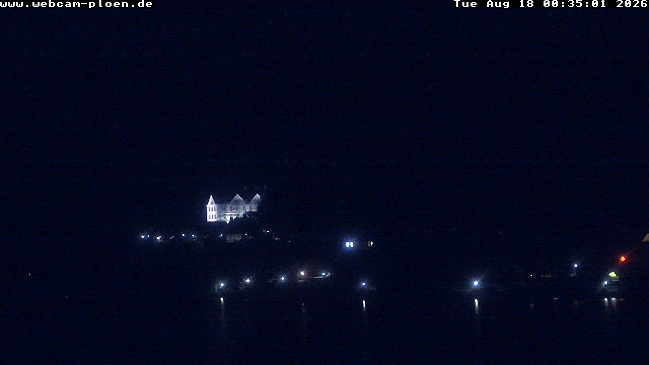 Archiv Foto Webcam Großer Plöner See - Schloss Plön