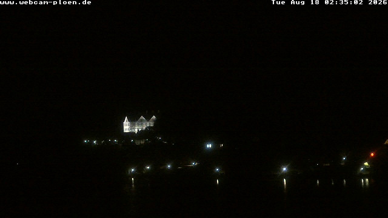 Archiv Foto Webcam Großer Plöner See - Schloss Plön