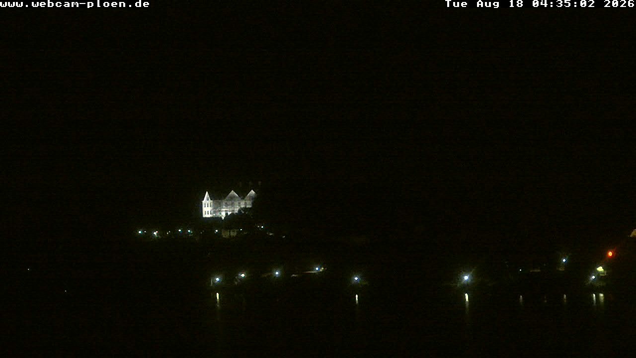 Archiv Foto Webcam Großer Plöner See - Schloss Plön