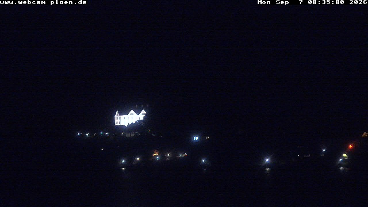 Archiv Foto Webcam Großer Plöner See - Schloss Plön