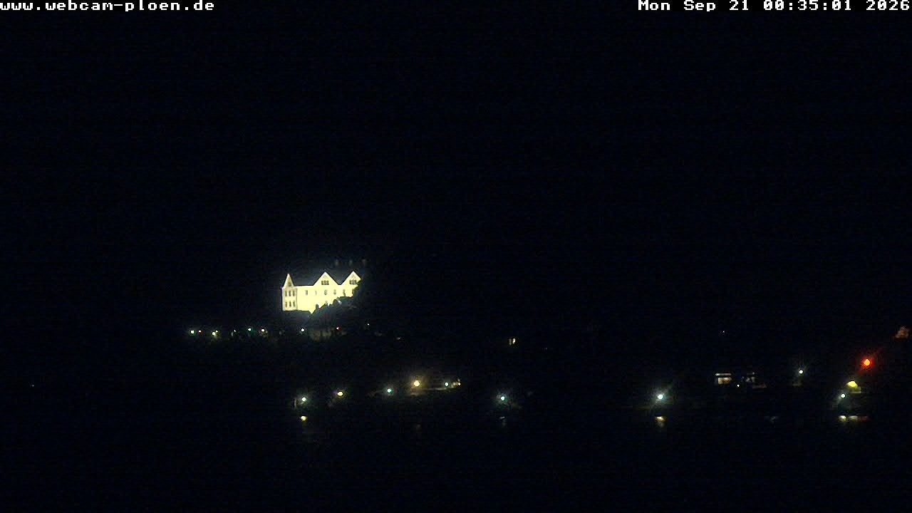 Archiv Foto Webcam Großer Plöner See - Schloss Plön