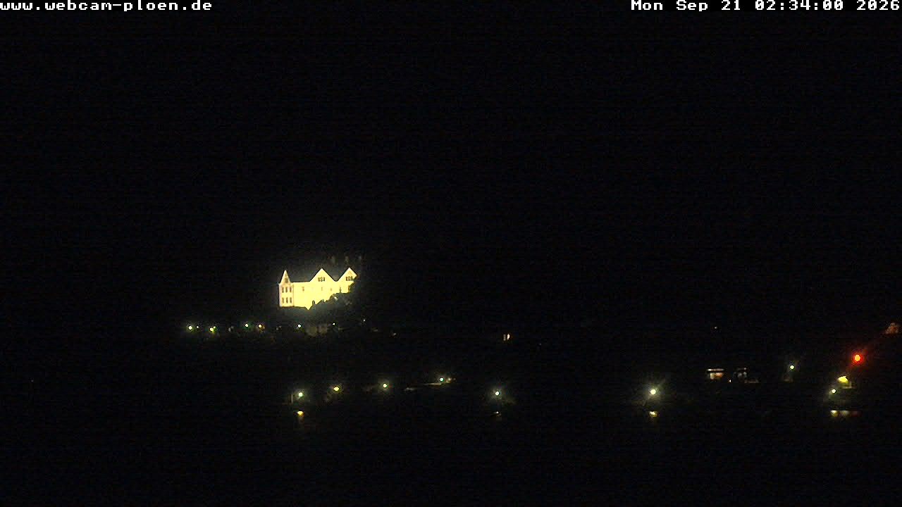 Archiv Foto Webcam Großer Plöner See - Schloss Plön
