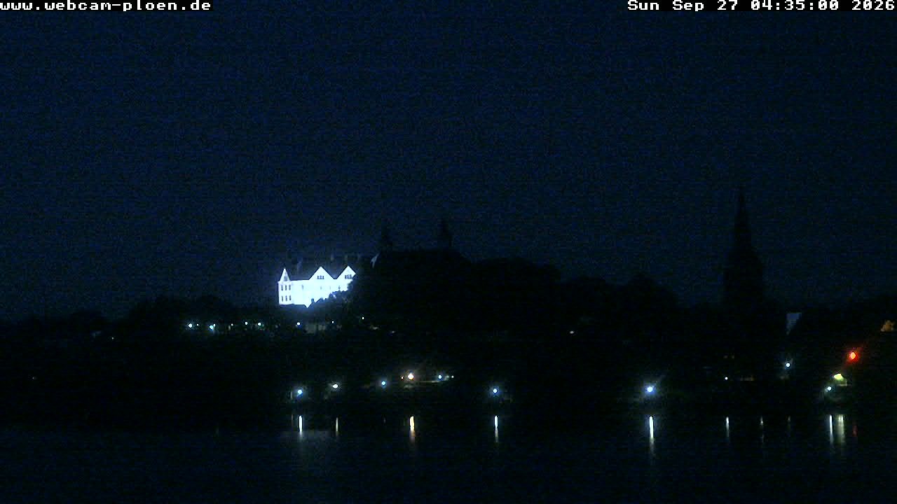 Archiv Foto Webcam Großer Plöner See - Schloss Plön