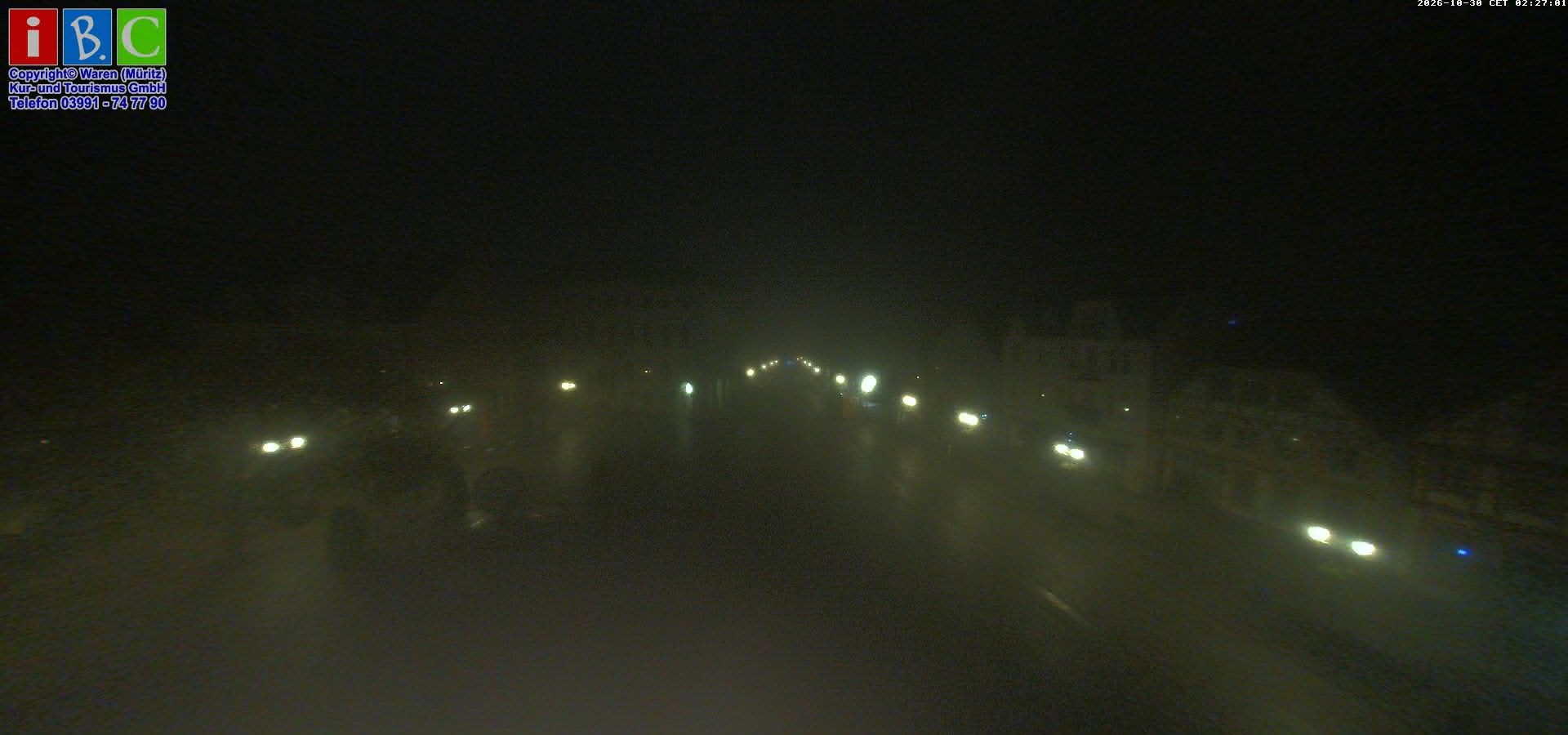 Archiv Foto Webcam Neuer Markt in Waren an der Müritz