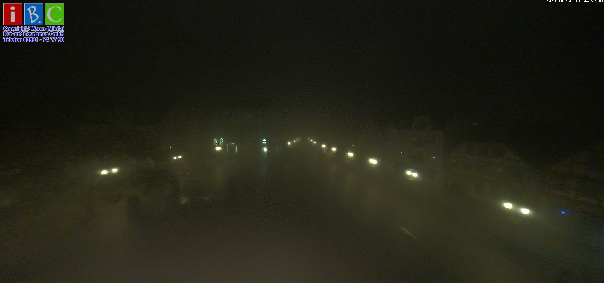 Archiv Foto Webcam Neuer Markt in Waren an der Müritz