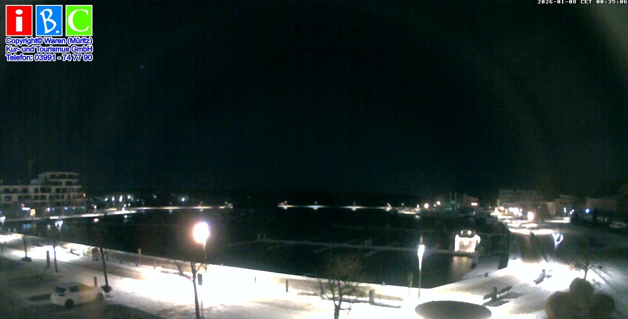 Archiv Foto Webcam Yachthafen Waren an der Müritz