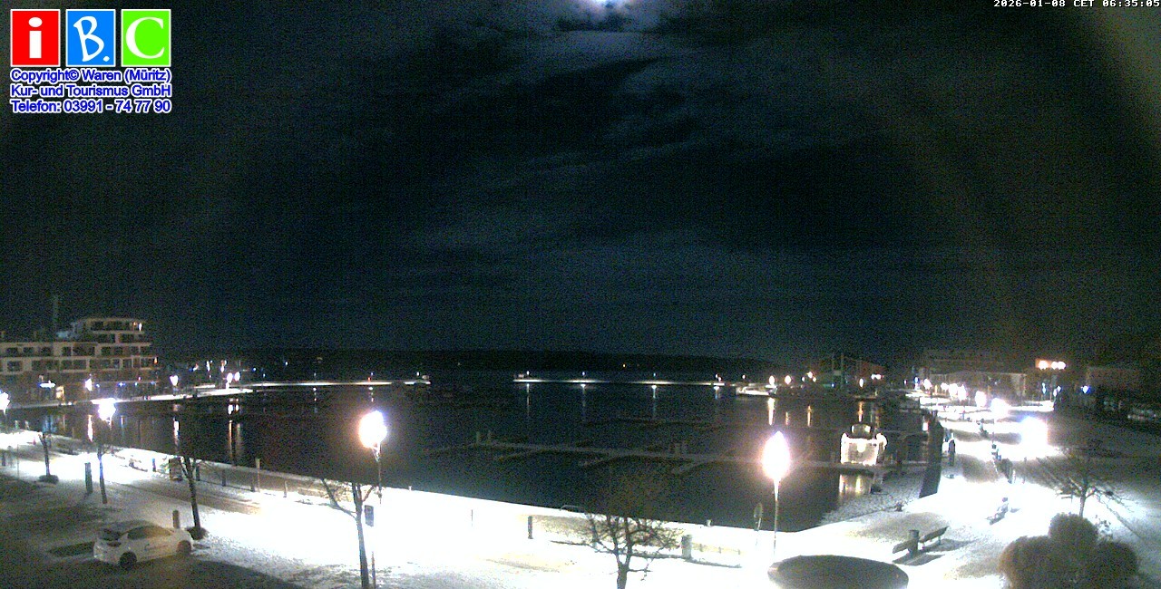 Archiv Foto Webcam Yachthafen Waren an der Müritz