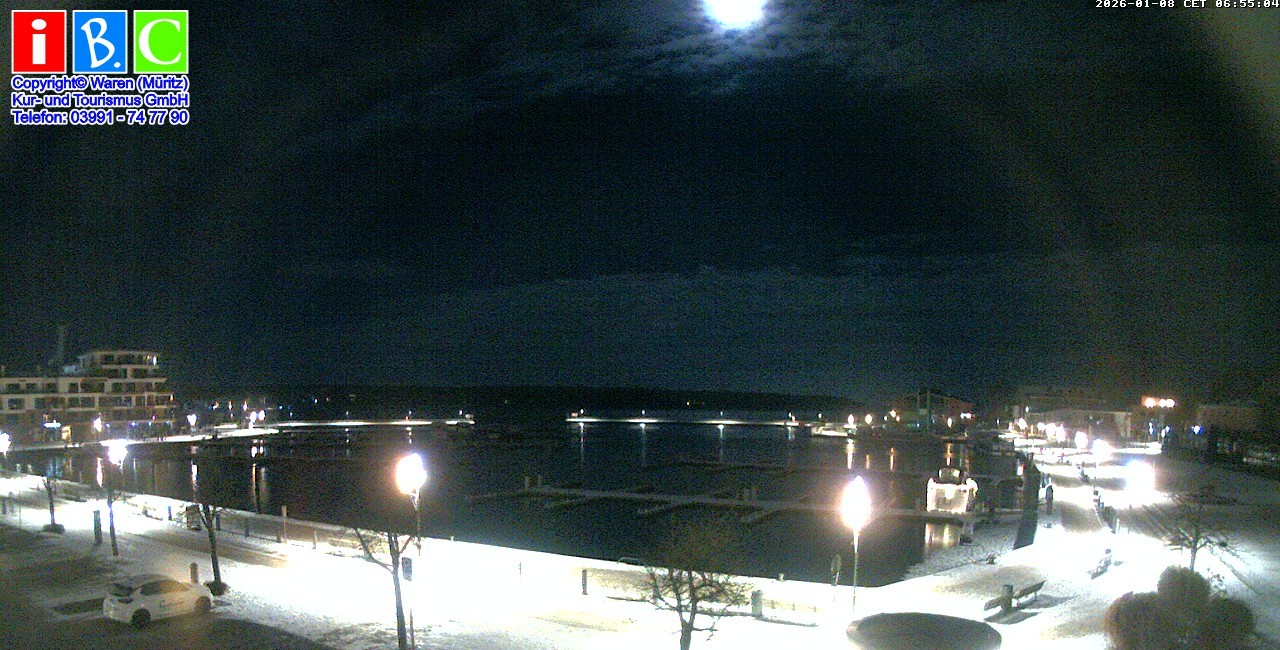 Archiv Foto Webcam Yachthafen Waren an der Müritz