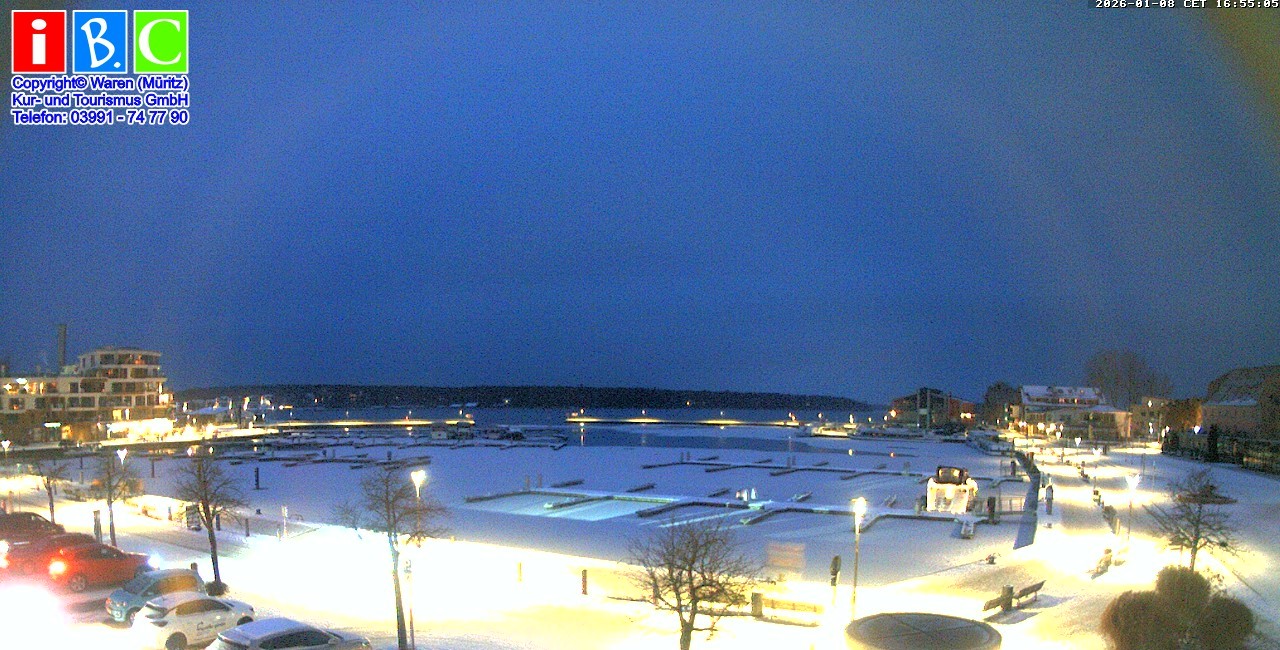 Archiv Foto Webcam Yachthafen Waren an der Müritz
