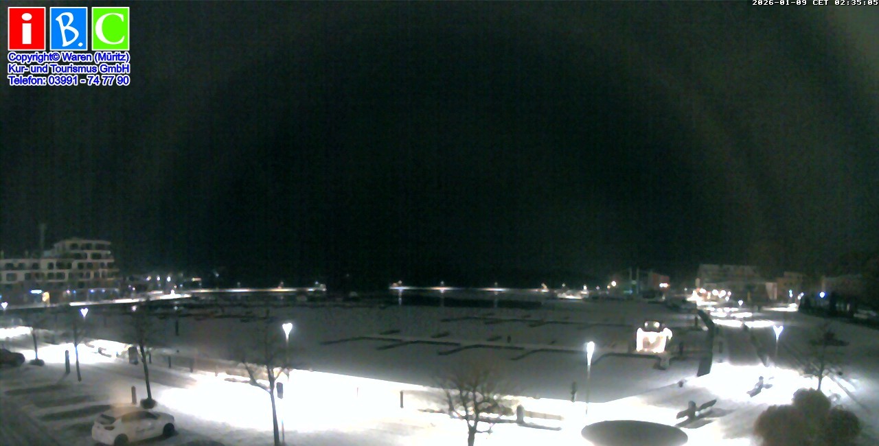 Archiv Foto Webcam Yachthafen Waren an der Müritz