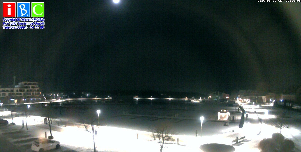 Archiv Foto Webcam Yachthafen Waren an der Müritz