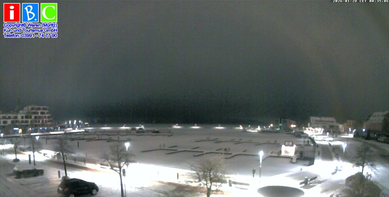 Archiv Foto Webcam Yachthafen Waren an der Müritz