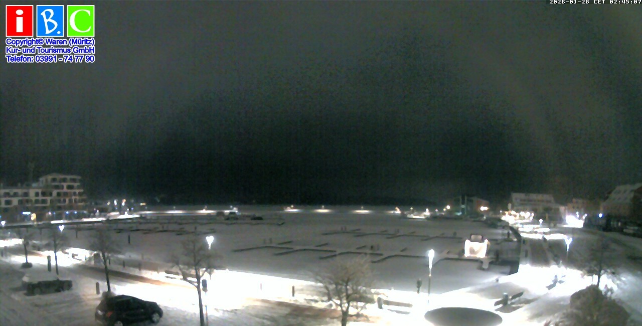 Archiv Foto Webcam Yachthafen Waren an der Müritz