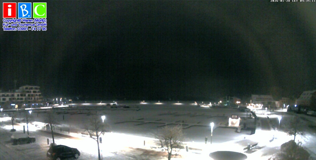 Archiv Foto Webcam Yachthafen Waren an der Müritz