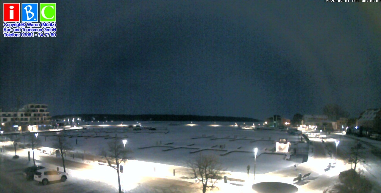 Archiv Foto Webcam Yachthafen Waren an der Müritz