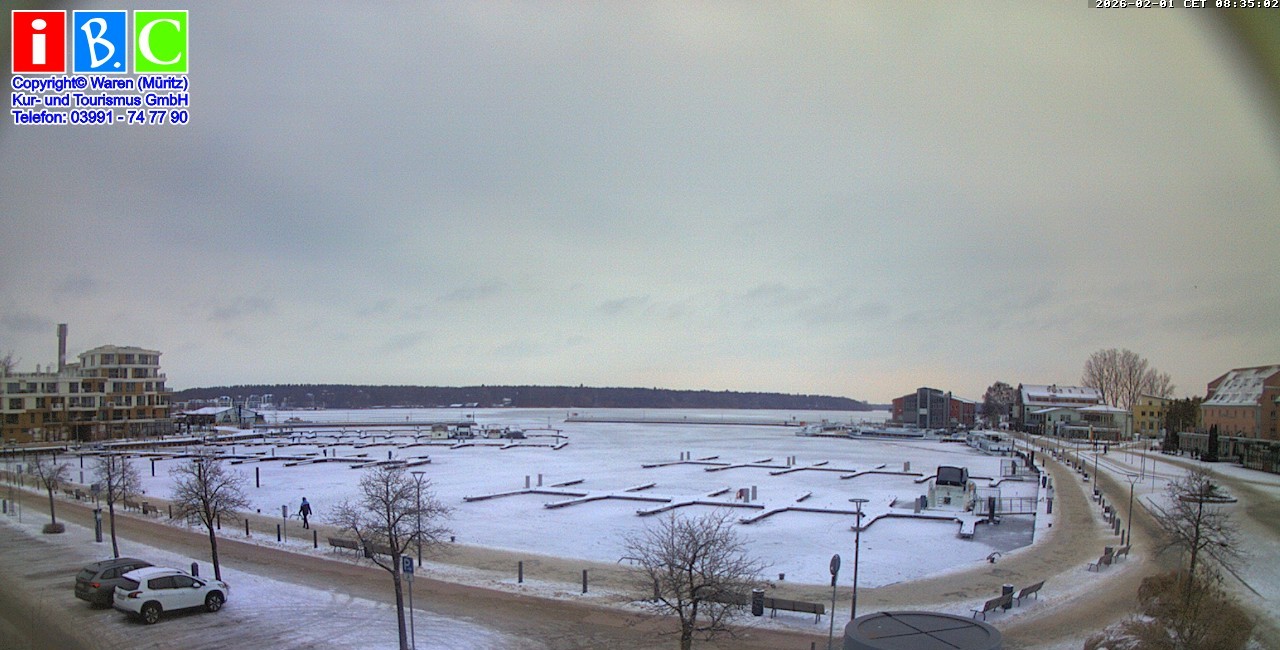 Archiv Foto Webcam Yachthafen Waren an der Müritz