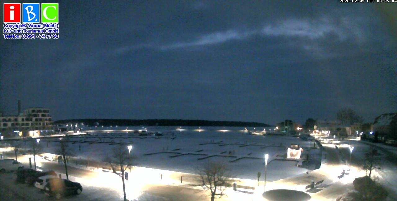 Archiv Foto Webcam Yachthafen Waren an der Müritz