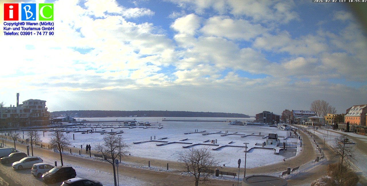 Archiv Foto Webcam Yachthafen Waren an der Müritz