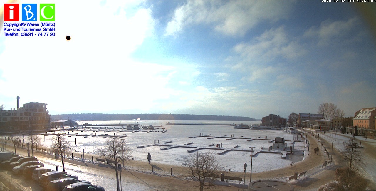 Archiv Foto Webcam Yachthafen Waren an der Müritz