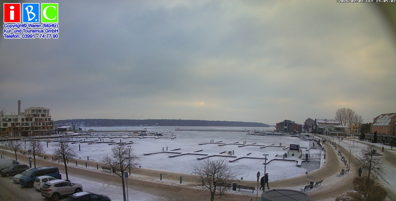Archiv Foto Webcam Yachthafen Waren an der Müritz