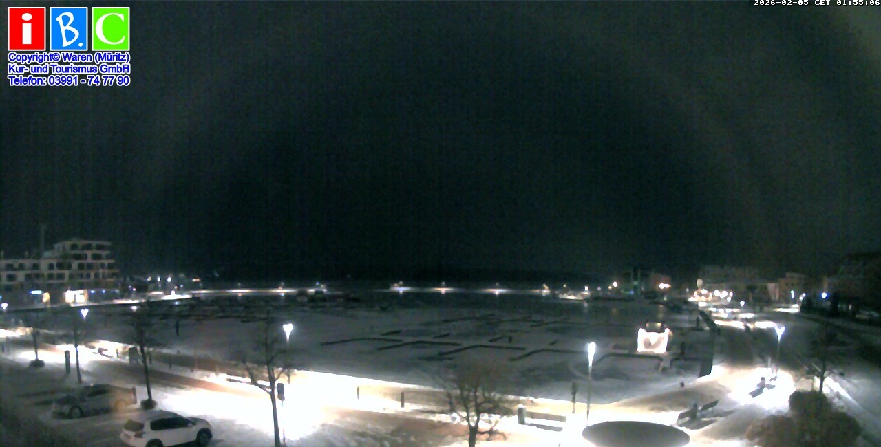 Archiv Foto Webcam Yachthafen Waren an der Müritz