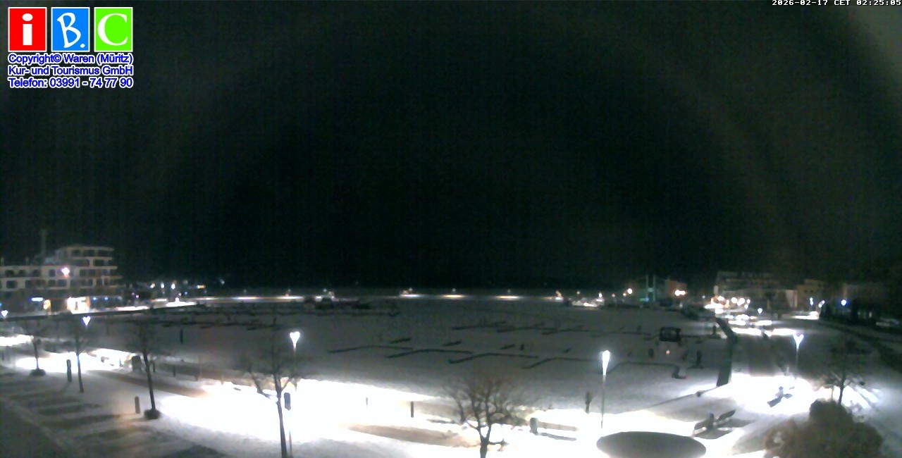 Archiv Foto Webcam Yachthafen Waren an der Müritz