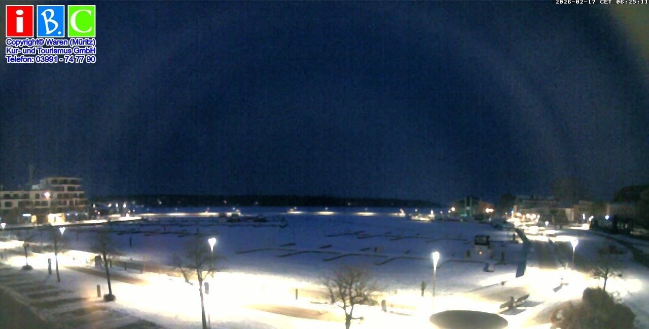Archiv Foto Webcam Yachthafen Waren an der Müritz