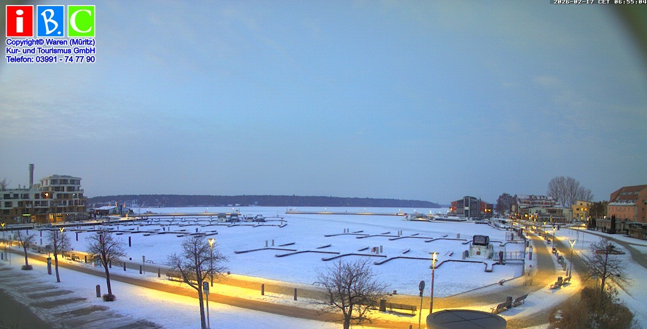 Archiv Foto Webcam Yachthafen Waren an der Müritz