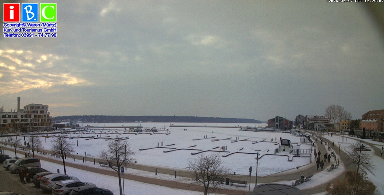 Archiv Foto Webcam Yachthafen Waren an der Müritz