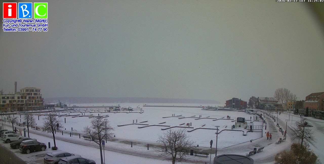 Archiv Foto Webcam Yachthafen Waren an der Müritz